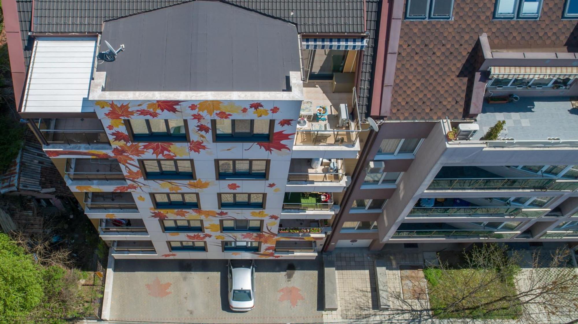 Colorful Studio With Balcony - Free Parking Leilighet Sofia Eksteriør bilde